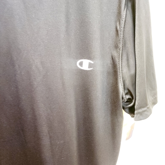 CHAMPION Men's Black Short Sleeves Tshirt Size XL NWT - Picture 7 of 11